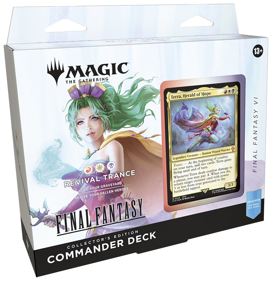 Magic: The Gathering - Universes Beyond - Final Fantasy - Collector Commander Deck - Terra, Herald of Hope
