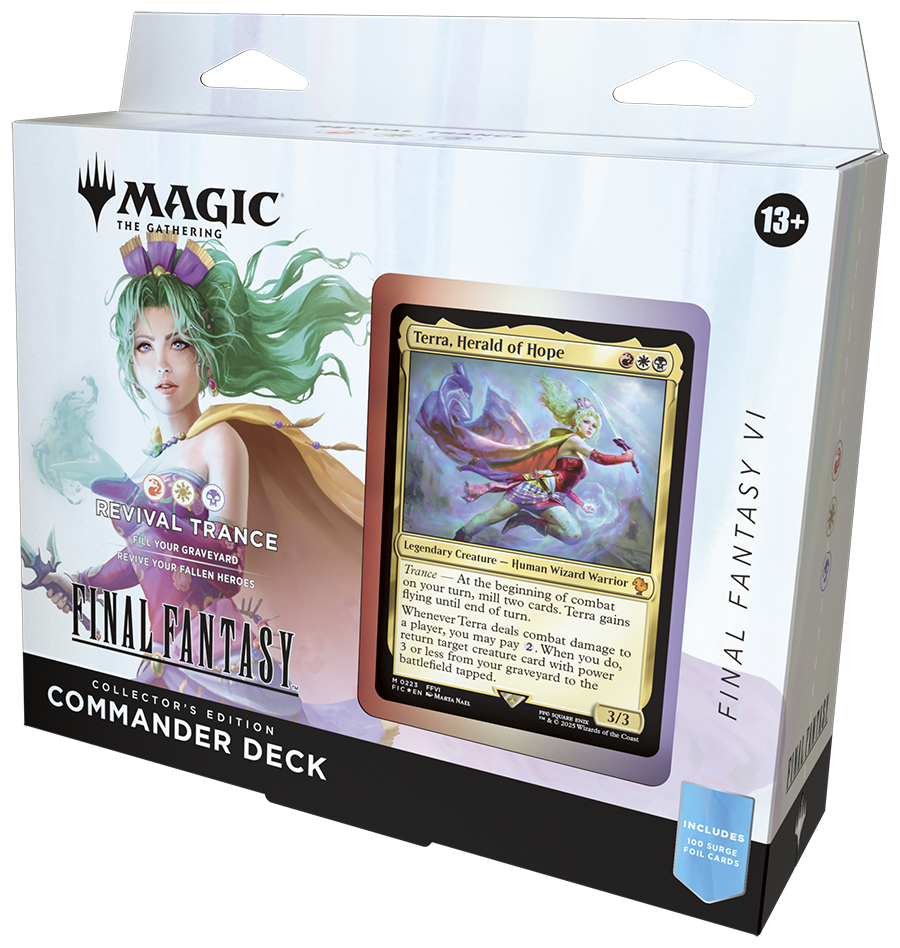 Magic: The Gathering - Universes Beyond - Final Fantasy - Collector Commander Deck - Terra, Herald of Hope