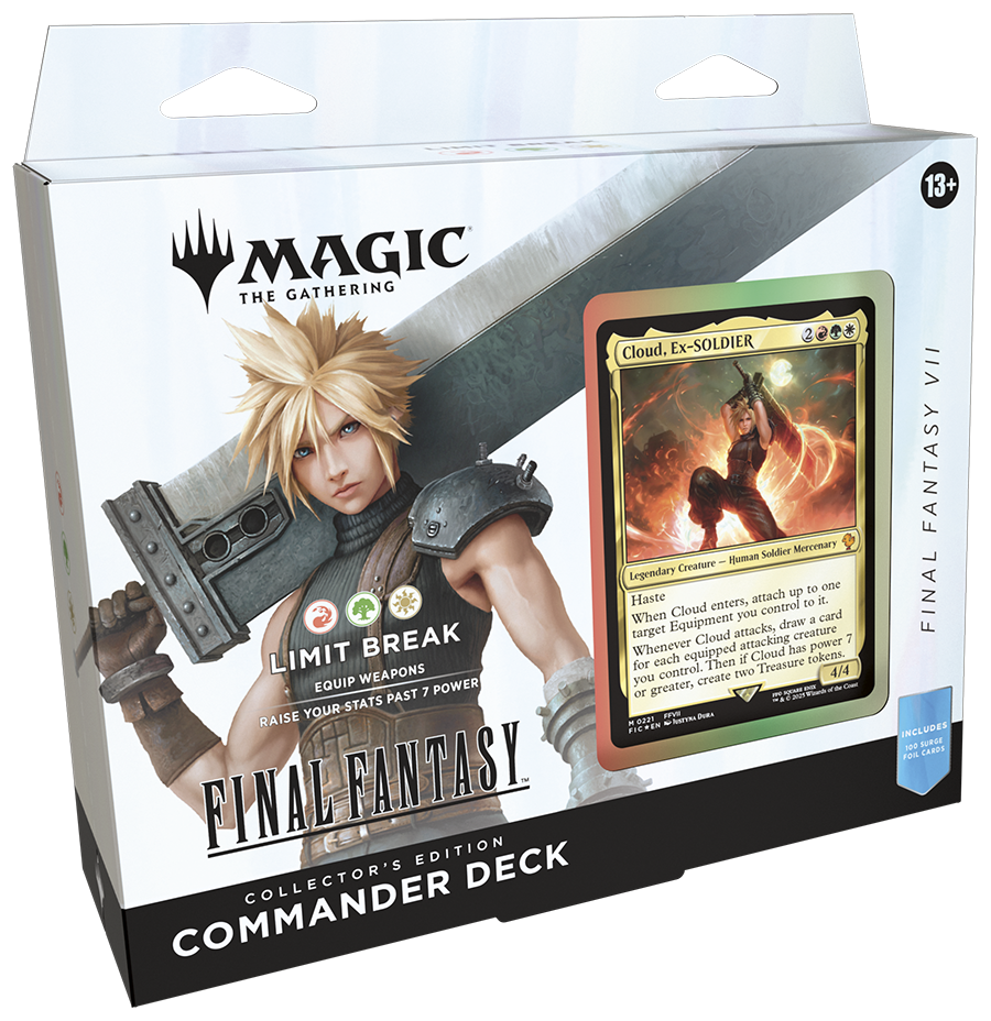 Magic: The Gathering - Universes Beyond - Final Fantasy - Collector Commander Deck - Cloud, Ex-Soldier