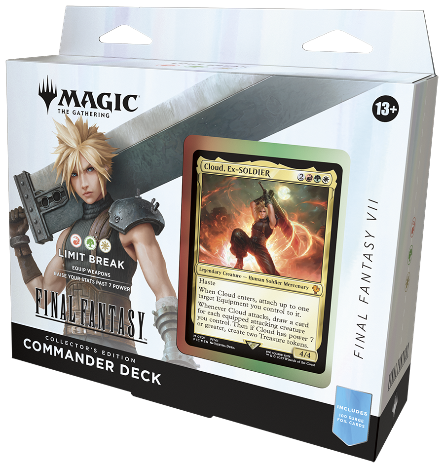 Magic: The Gathering - Universes Beyond - Final Fantasy - Collector Commander Deck - Cloud, Ex-Soldier