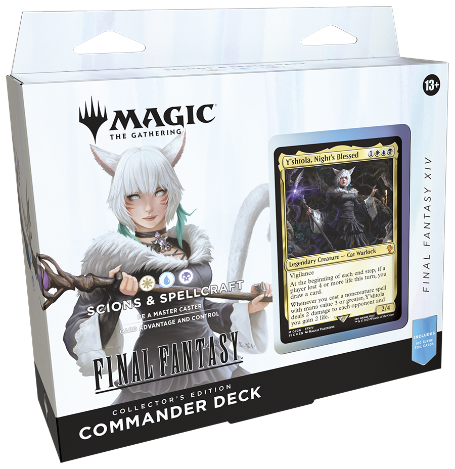 Magic: The Gathering - Universes Beyond - Final Fantasy - Collector Commander Deck - Y'shtola, Night's Blessed