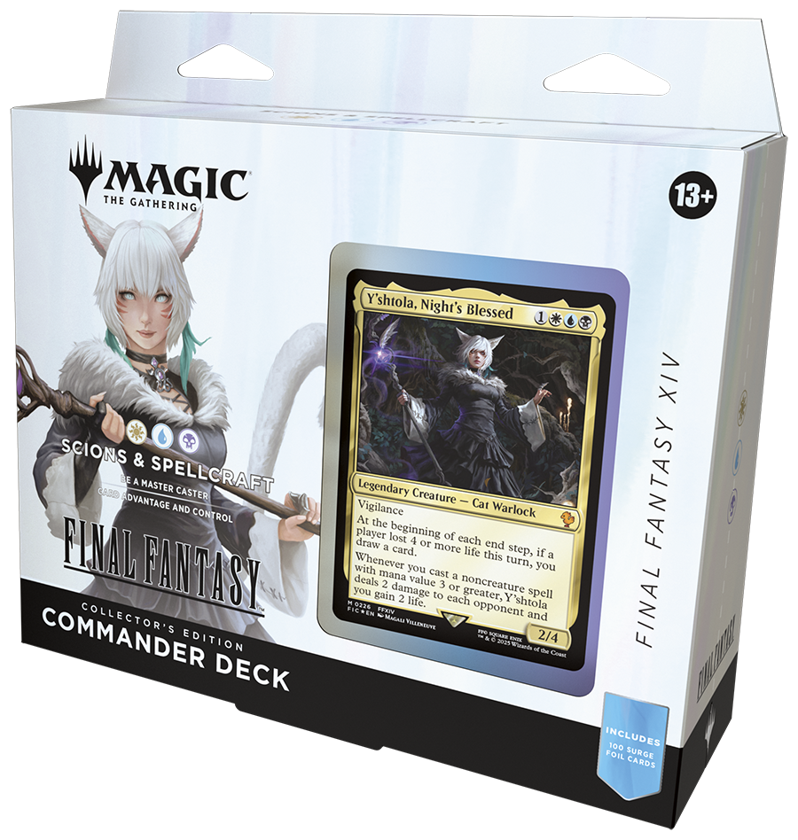 Magic: The Gathering - Universes Beyond - Final Fantasy - Collector Commander Deck - Y'shtola, Night's Blessed