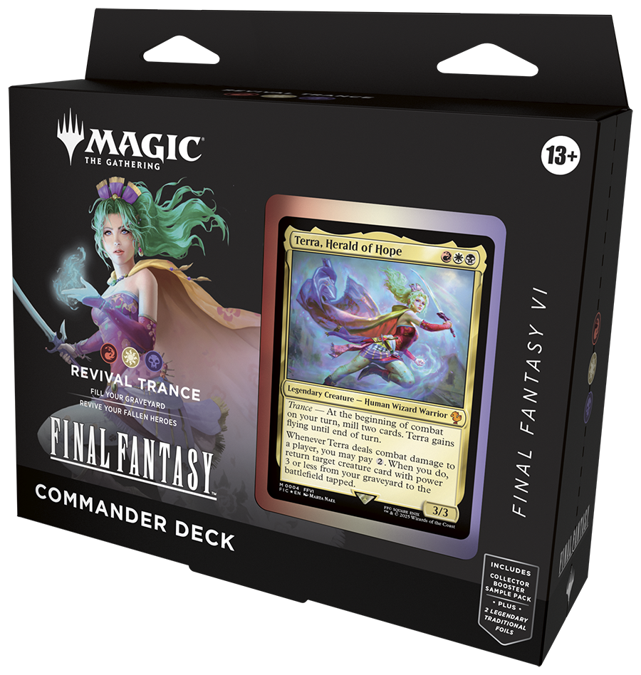 Magic: The Gathering - Universes Beyond - Final Fantasy - Commander Deck - Revival Trance