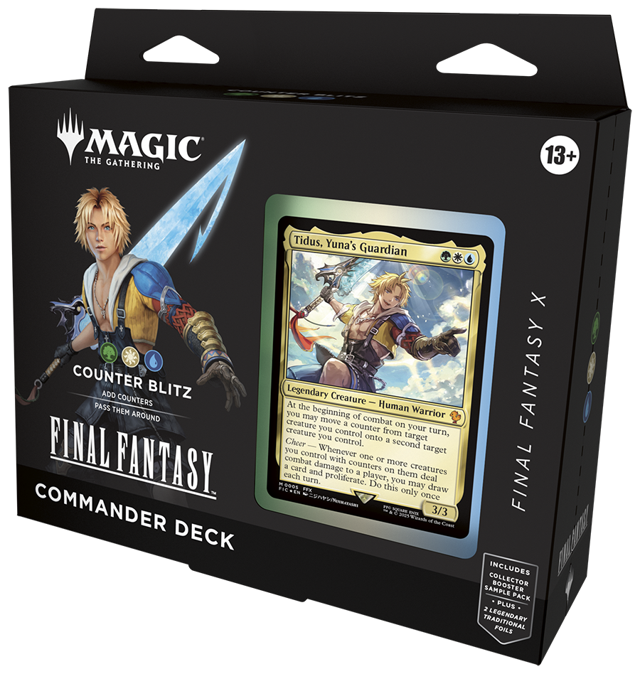 Magic: The Gathering - Universes Beyond - Final Fantasy - Commander Deck - Counter Blitz