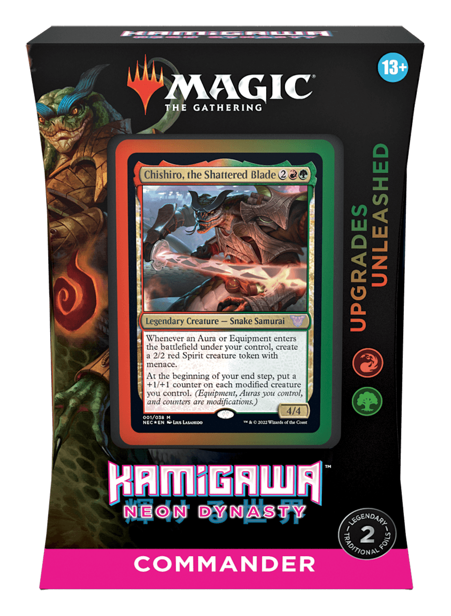 Magic: The Gathering - Kamigawa Neon Dynasty Commander Deck - Upgrades Unleashed