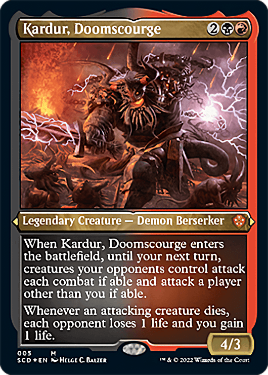 Magic: The Gathering - Evergreen Starter Commander Decks 2022 - Chaos Incarnate