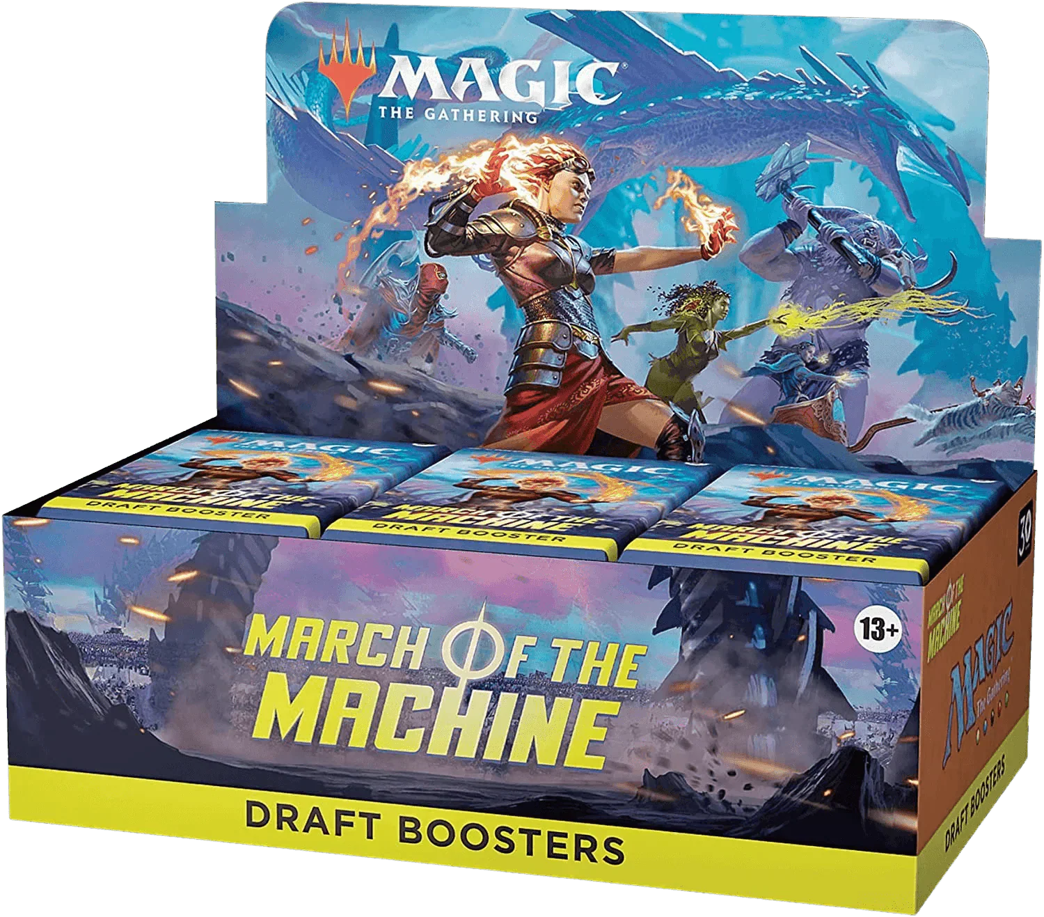 Magic: The Gathering - March Of The Machine Draft Booster Box (36 Packs)