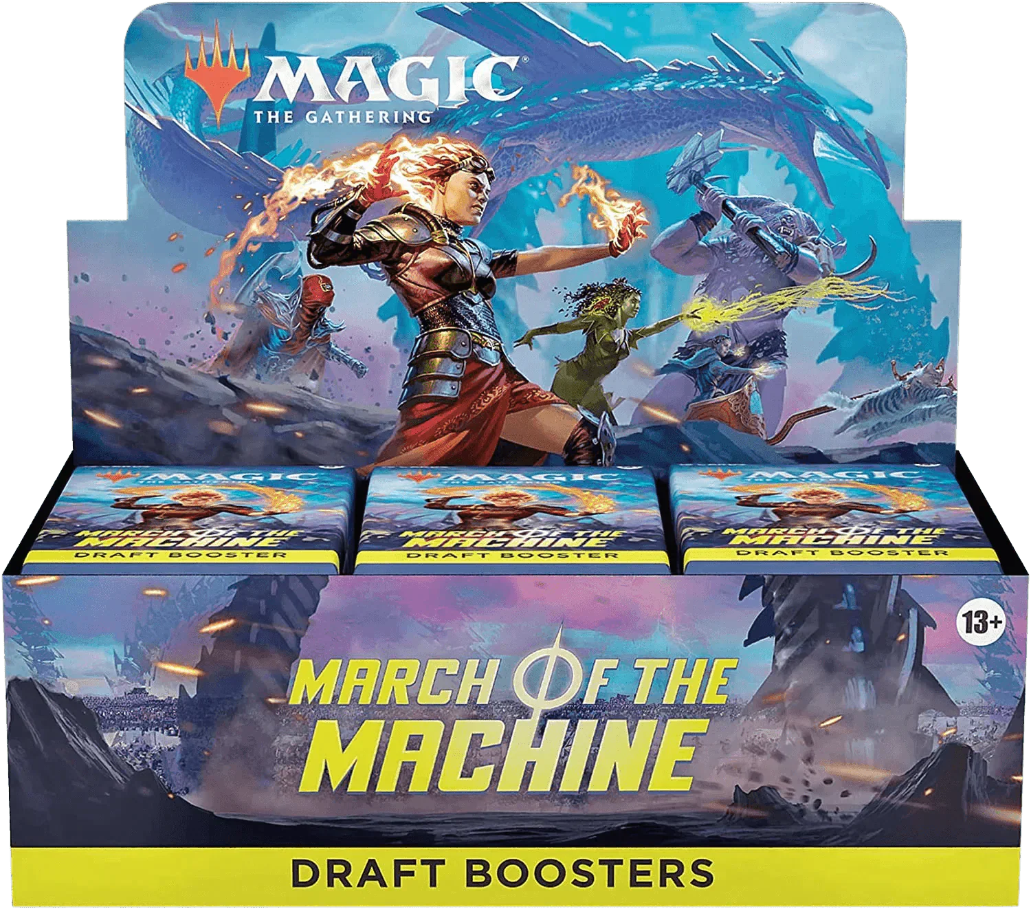 Magic: The Gathering - March Of The Machine Draft Booster Box (36 Packs)