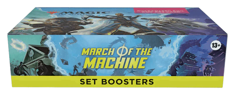 Magic: The Gathering - March Of The Machine Set Booster Box (30 Packs)