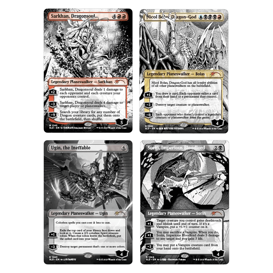 Magic: The Gathering - Secret Lair - Borderless Planeswalkers Box