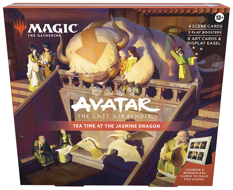 Magic: The Gathering - Universes Beyond - Avatar: The Last Airbender - Scene Box - Tea Time at The Jasmine Dragon