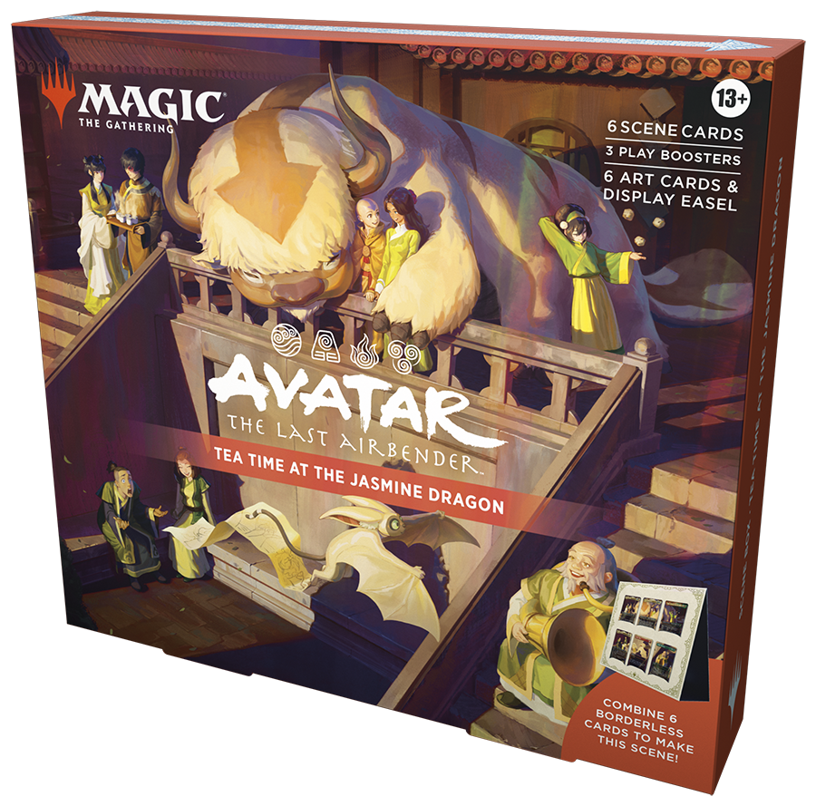 Magic: The Gathering - Universes Beyond - Avatar: The Last Airbender - Scene Box - Tea Time at The Jasmine Dragon